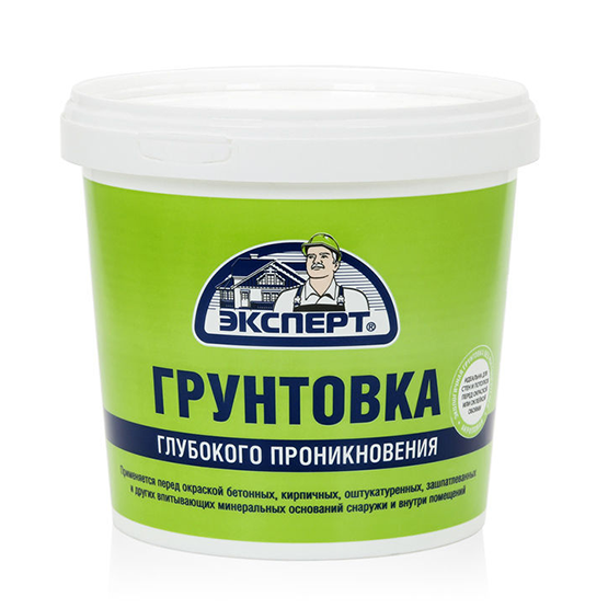 картинка Грунтовка ЭКСПЕРТ глубок. проник, 0,9кг (6шт) от базы строительно-отделочных материалов
